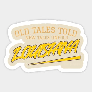 OLD TALES TOLD / NEW TALES UNFOLD Sticker